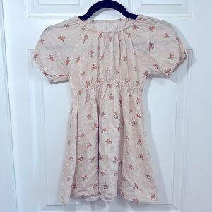 The Lala Elastic Waist Floral Dress